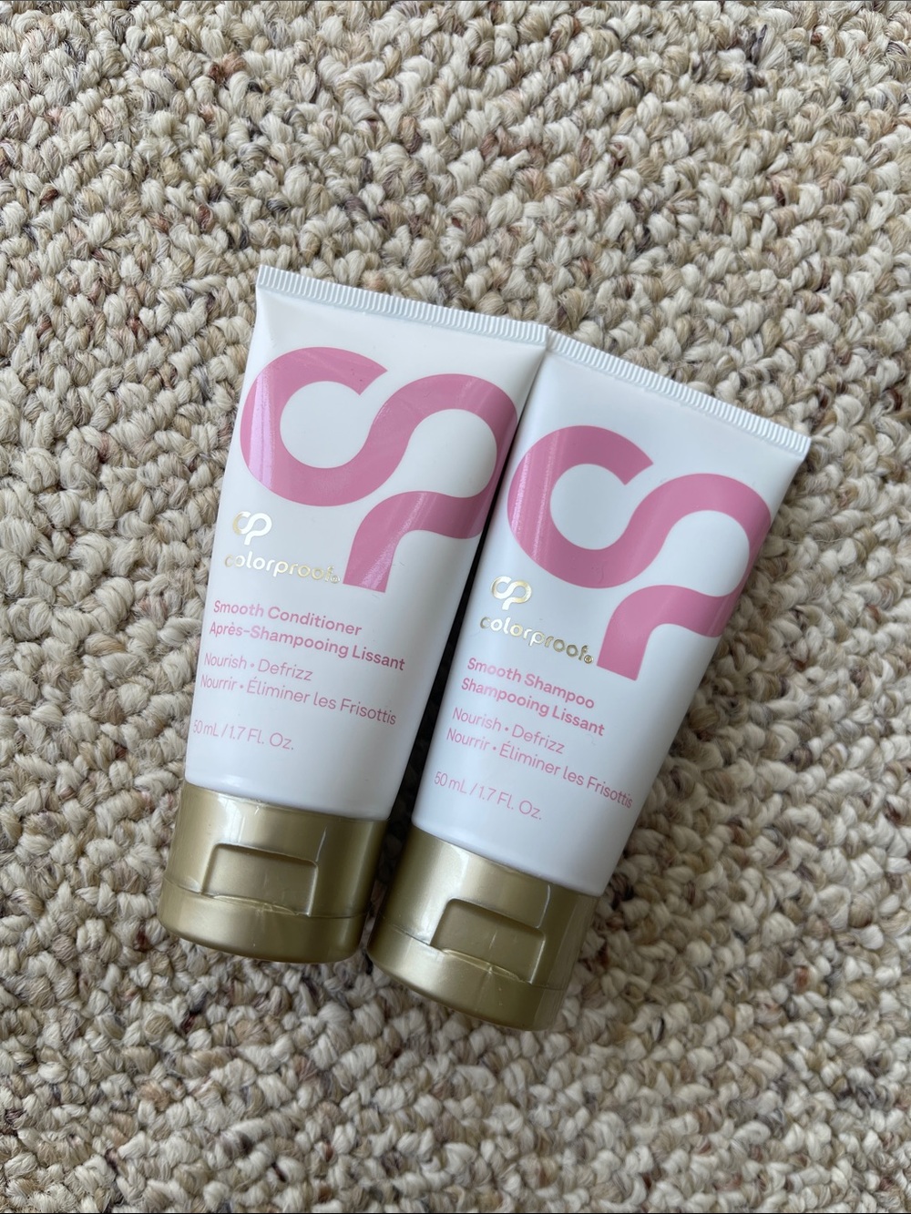 Colorproof Smooth Shampoo & Conditioner Travel Duo